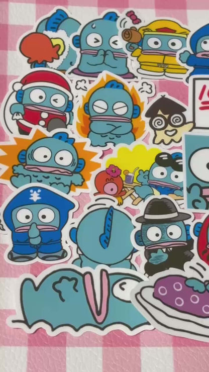 Hangyodon 3, 40 pcs, SANRIO, stickers
