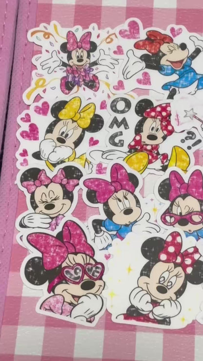 Minnie 6, 24 pcs, Disney, stickers