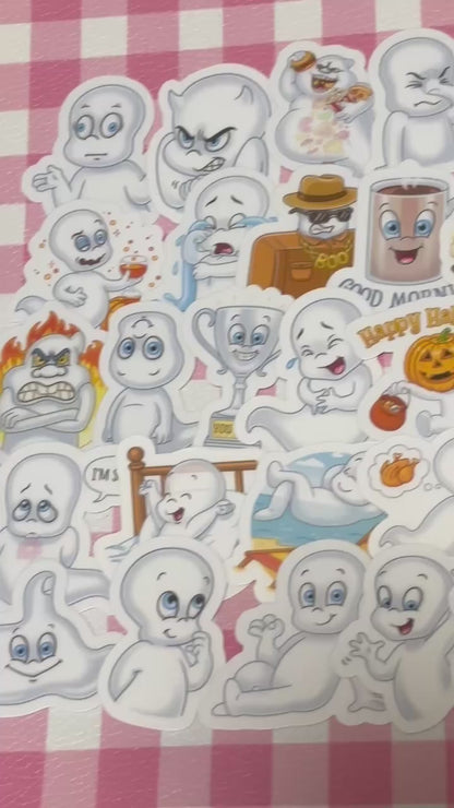 Casper,  30 pcs, stickers
