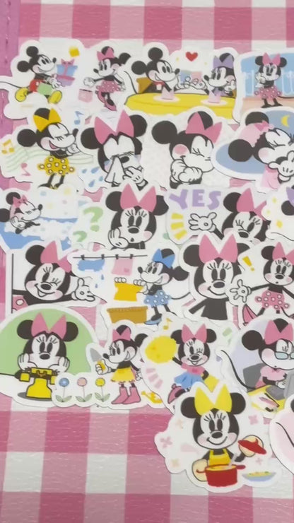 Minnie 7,  40 pcs, Disney, stickers