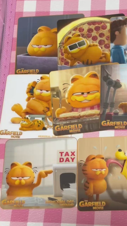 Garfield 3, 11 pcs, stickers, Cat