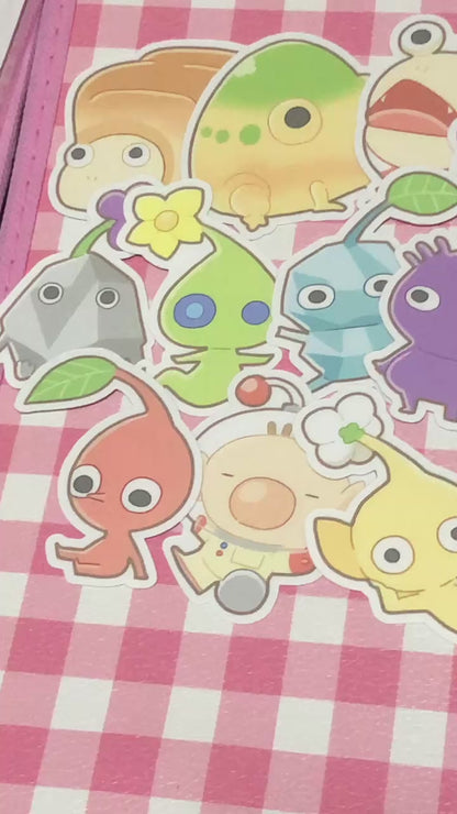 Pikmin,  15 pcs, stickers