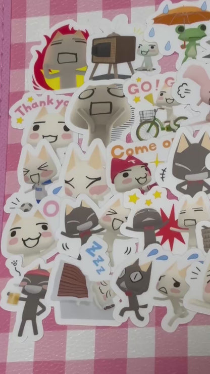 Toro Inoue 1, 40 pcs, stickers, Doko Demo Issyo