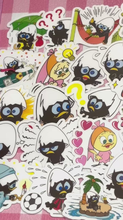 Calimero, 40 pcs, stickers
