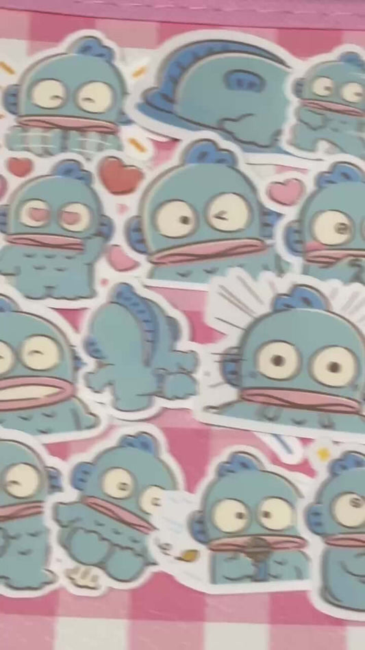 Hangyodon 6, 40 pcs, SANRIO, stickers