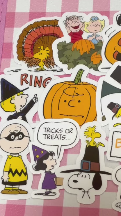 Snoopy 9,  17 pcs,  stickers