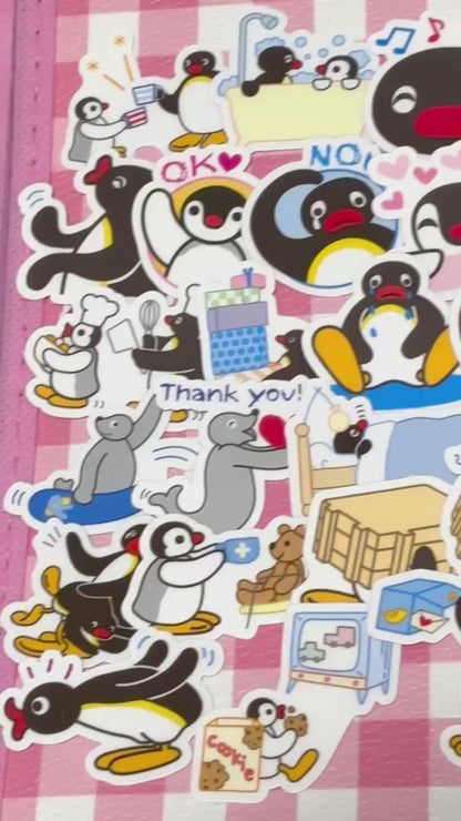 Pingu 1,  40 pcs, stickers