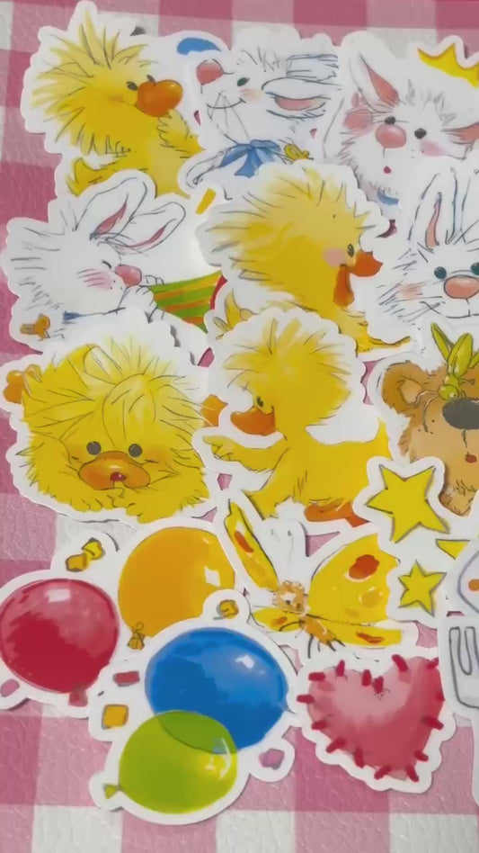 Suzy's Zoo 4,  40 pcs, stickers