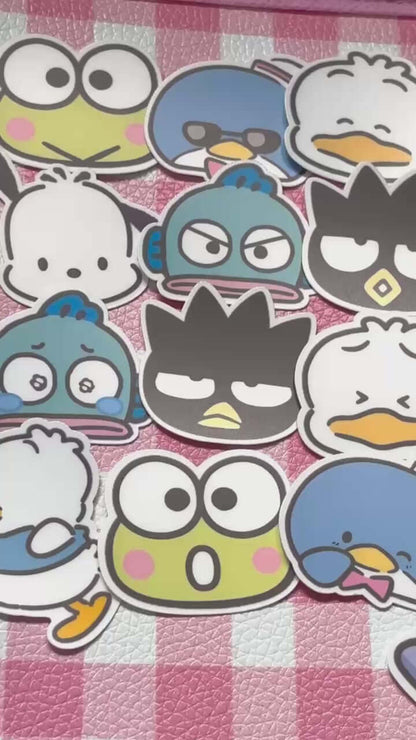 HAPIDANBUI 5, 40 pcs, SANRIO, stickers