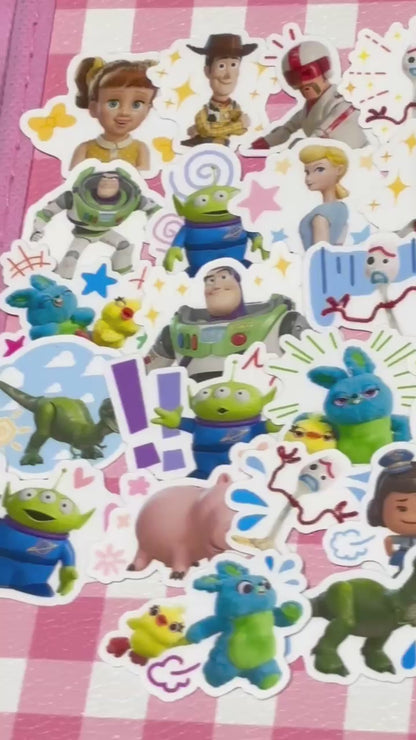 Toy Story 2,  40 pcs, Disney, Pixer, stickers