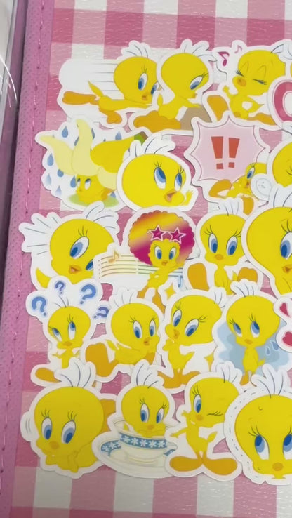 Tweety 3,  40 pcs, Warner Bros, Looney Tunes, stickers