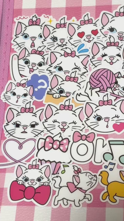 The Aristocats 1, 40 pcs, Marie, Disney, stickers