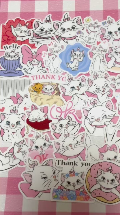 The Aristocats 3, 40 pcs, Marie, Disney, stickers