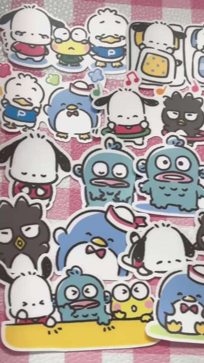 HAPIDANBUI 3, 24 pcs, SANRIO, stickers