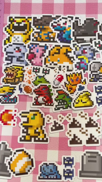 Digimon 2,  40 pcs, stickers