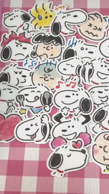 Snoopy 14,  40 pcs,  stickers