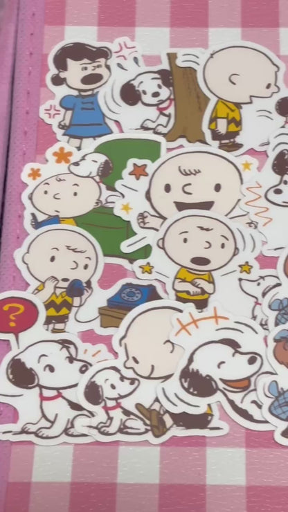 Snoopy 12,  24 pcs,  stickers
