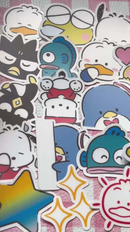 HAPIDANBUI 4, 40 pcs, SANRIO, stickers