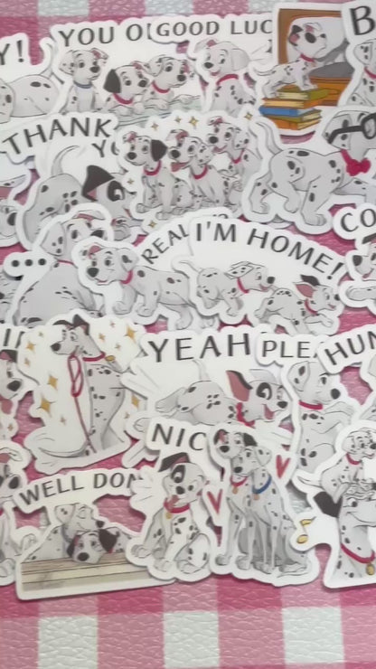 101 Dalmatians 1, 40 pcs, Disney, stickers