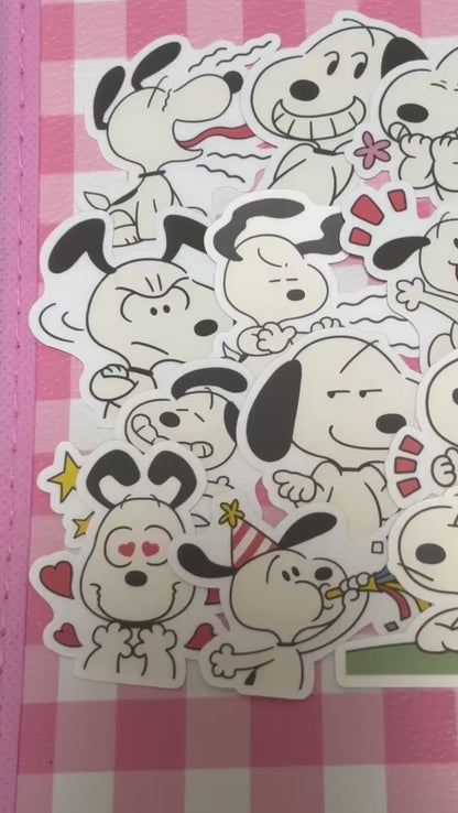 Snoopy 11,  24 pcs,  stickers